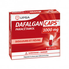 DAFALGANCAPS 1000 mg, gélule - 8 gélules