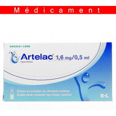 ARTELAC 1,6 mg/0,5 ml, collyre en récipient unidose – 60 unidoses