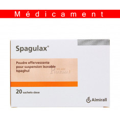 SPAGULAX, poudre effervescente pour suspension buvable en sachet dose – 20 sachets