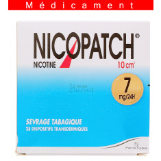 NICOPATCH 7 mg/24 h, dispositif transdermique – 28 sachets